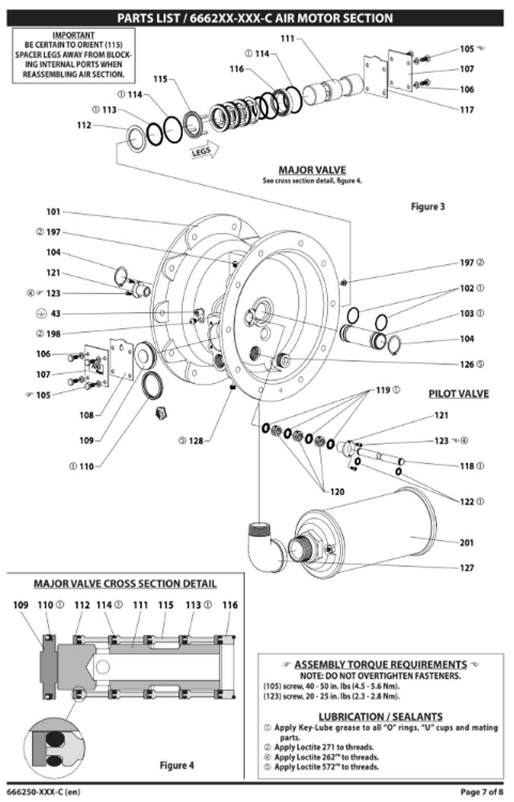 Cấu Tạo Phần Khí Bơm Màng ARO 666270-144-C – Hanke