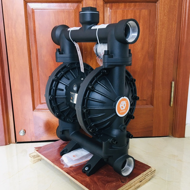 Máy bơm màng GODO QBY3-50LTFF thân nhôm 2 inch