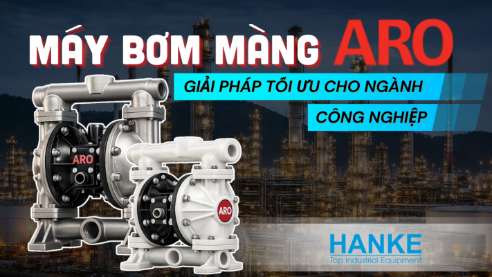 Bơm màng ARO, giải pháp bơm màng cho nhà máy - Hanke