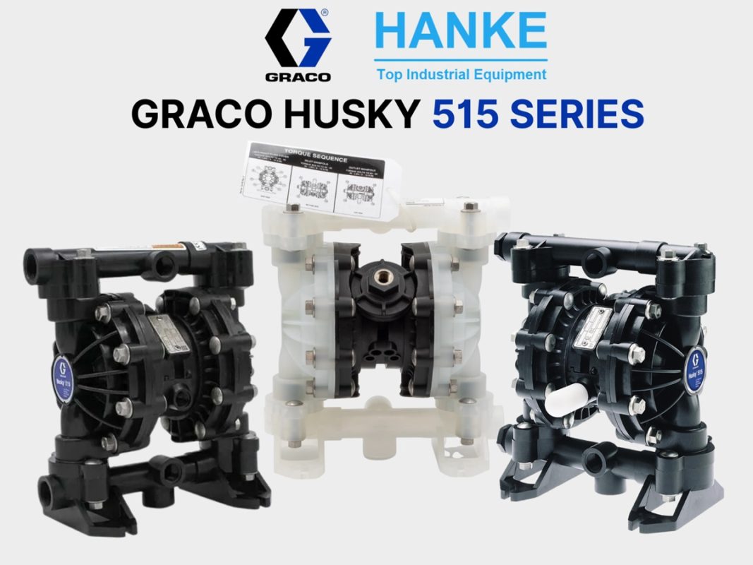 Bơm màng khí nén Graco Husky 515 Series | Hanke