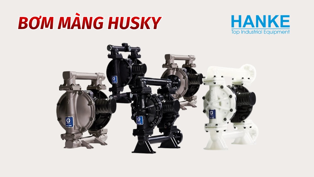 Máy Bơm Màng Khí Nén Graco Husky – Hanke