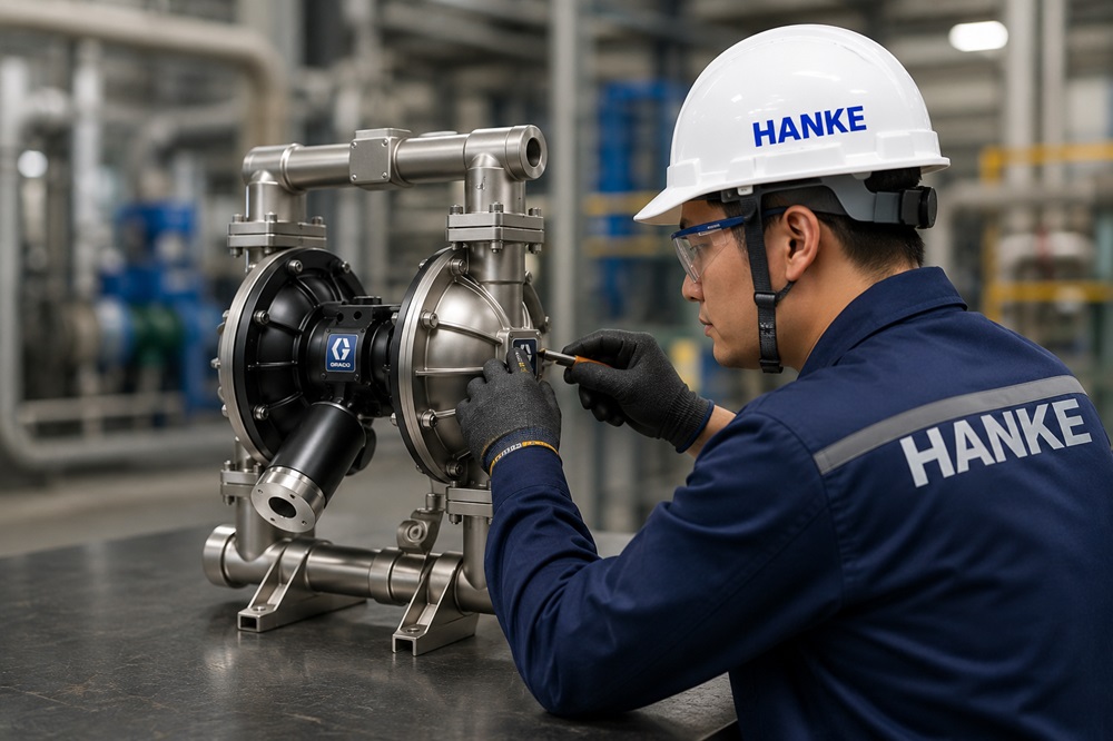Những Lưu Ý Khi Vận Hành Bơm Màng Husky – Hanke